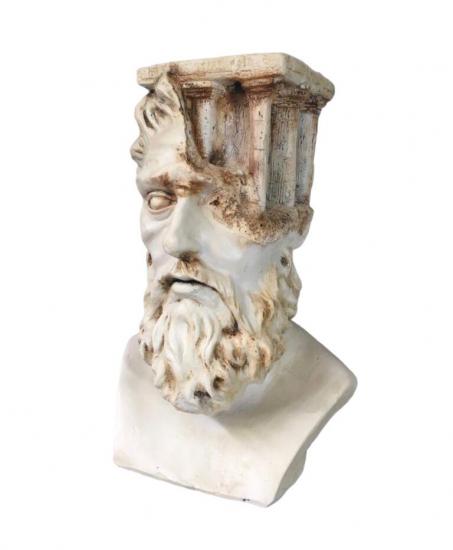 Olimpuslu Zeus Büst | Trendy Dizayn